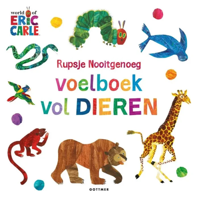 Rupsje Nooitgenoeg Voelboek vol dieren