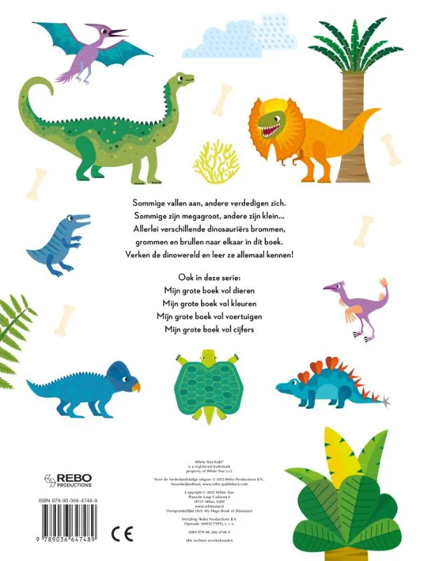 Mijn grote boek vol dinosaurussen | 9789036647489 Mijn grote boek vol dinosaurussen - Afbeelding 2