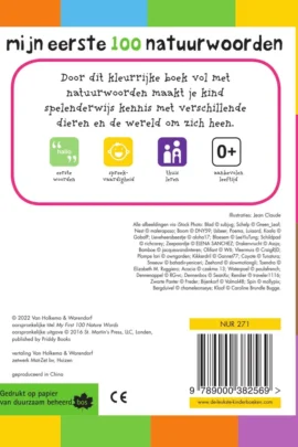 Mijn eerste 100 natuurwoorden | 9789000382569