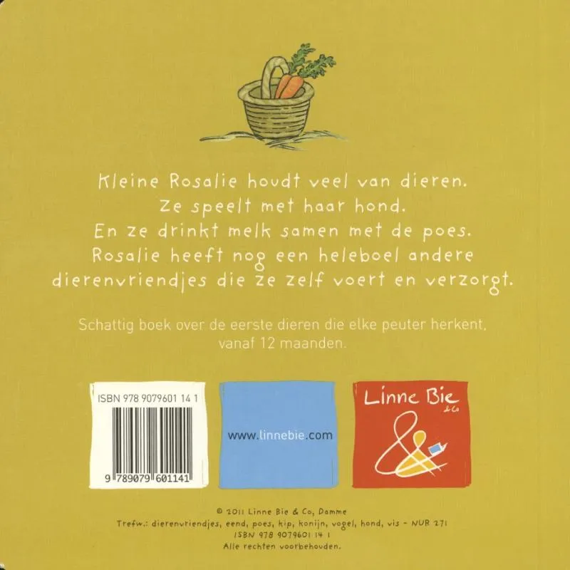 Kleine Rosalie's dierenvriendjes | 9789079601141 Kleine Rosalie's dierenvriendjes - Afbeelding 2