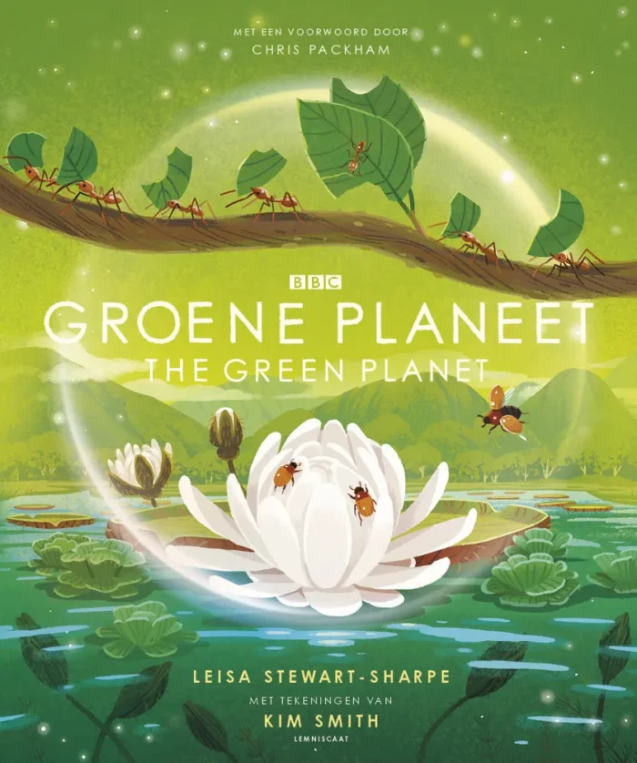 Groene planeet. The green planet