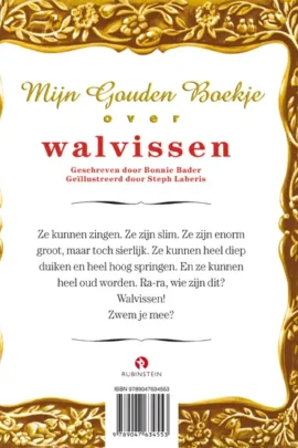 Alternative view of Mijn Gouden Boekje over Walvissen