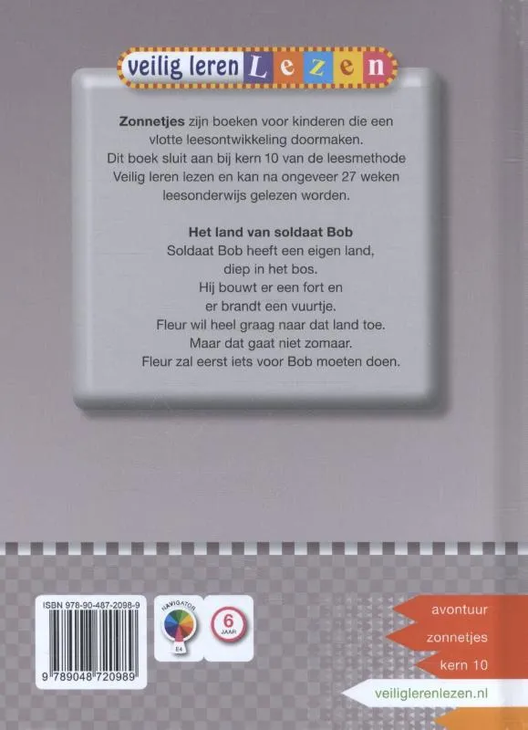 Het land van soldaat Bob | 9789048720989 Het land van soldaat Bob - Afbeelding 2