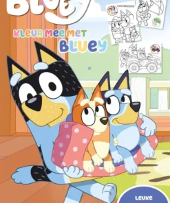Kleur mee met Bluey
