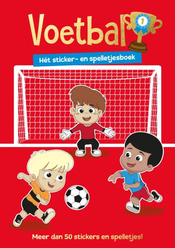 Voetbal sticker- en activiteitenboek | 9789036638609 Voetbal sticker- en activiteitenboek