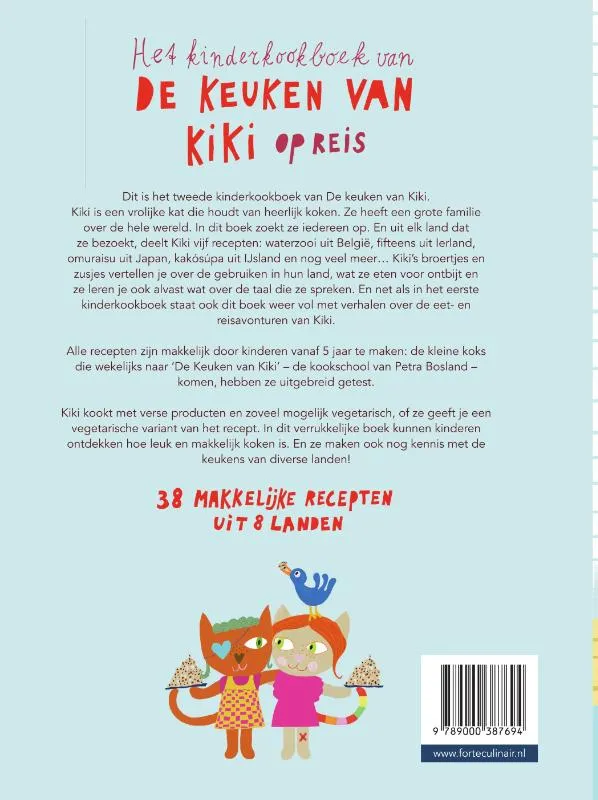 Het kinderkookboek van de keuken van Kiki op reis | 9789000387694 Het kinderkookboek van de keuken van Kiki op reis - Afbeelding 2
