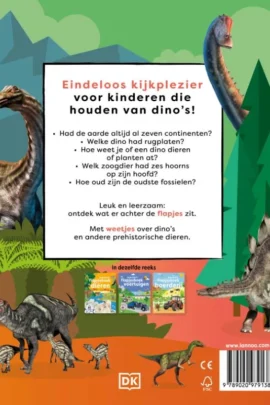 Alternative view of Mijn grote flapjesboek van alle dino's