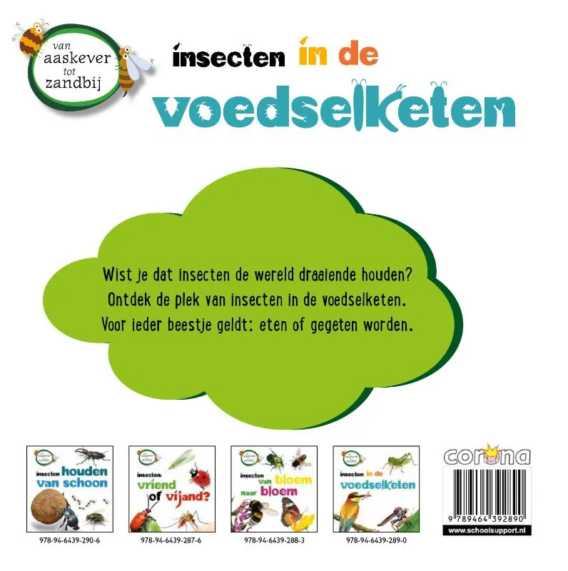 Insecten in de voedselketen | 9789464392890 Insecten in de voedselketen - Afbeelding 2