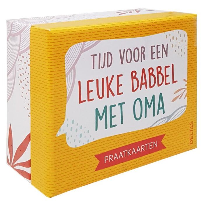 Tijd voor een leuke babbel met oma