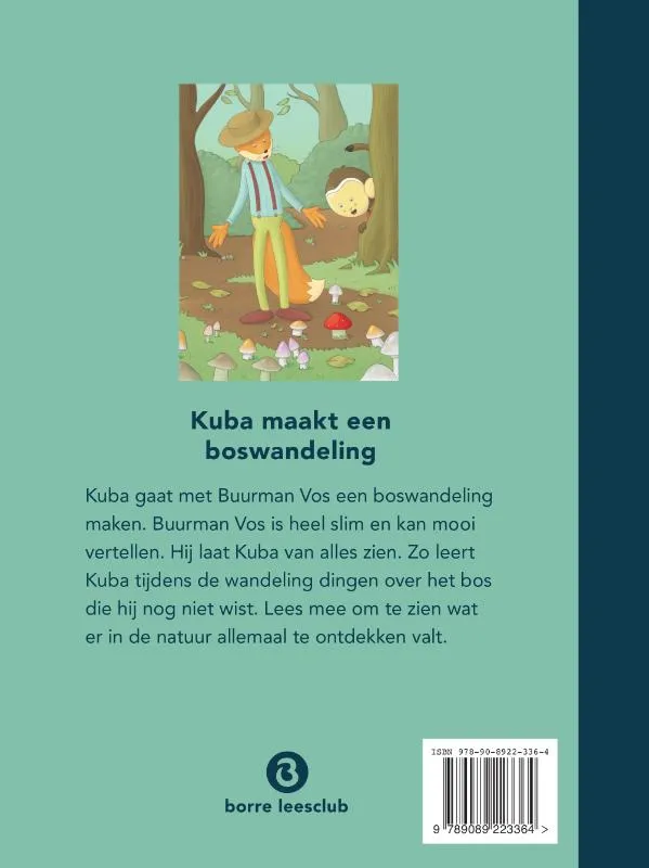 Kuba maakt een boswandeling | 9789089223364 Kuba maakt een boswandeling - Afbeelding 2