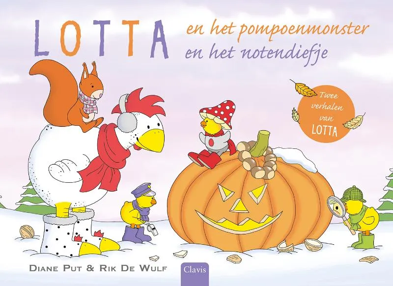 Lotta en het pompoenmonster en het notendiefje | 9789044865059 Lotta en het pompoenmonster en het notendiefje