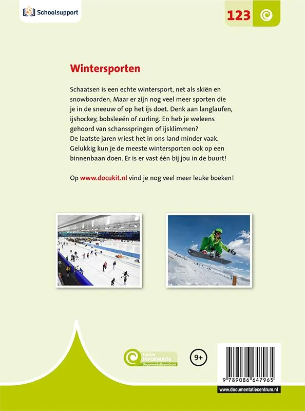 Wintersporten | 9789086647965 Wintersporten - Afbeelding 2