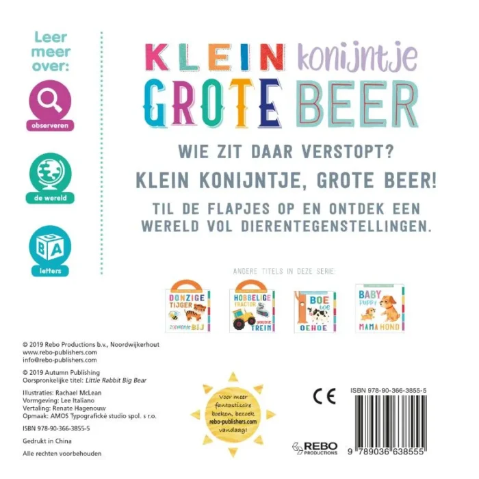 Klein konijntje, grote beer - Afbeelding 2