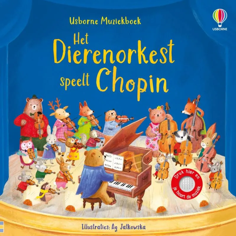Het Dierenorkest speelt Chopin | 9781836064985 Het Dierenorkest speelt Chopin