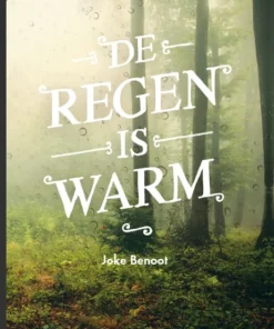 De regen is warm