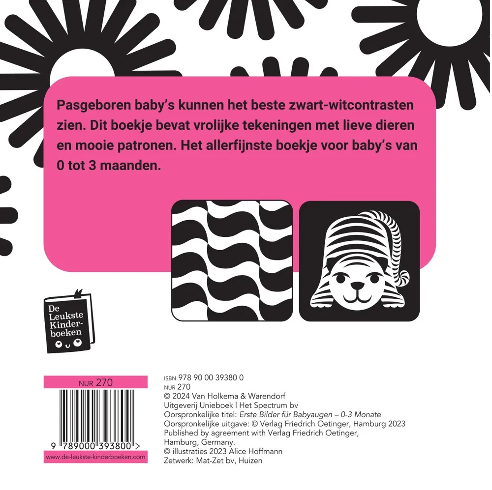 Kijk je mee, baby? 0-3 maanden | 9789000393800 Kijk je mee, baby? 0-3 maanden - Afbeelding 2