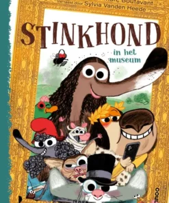 Stinkhond in het museum