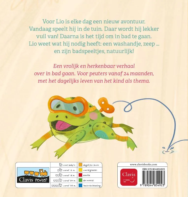 Lio gaat in bad | 9789044854923 Lio gaat in bad - Afbeelding 2