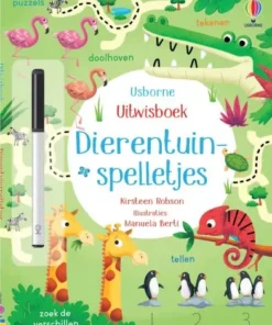Uitwisboek Dierentuinspelletjes