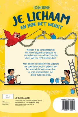 Je lichaam en hoe het werkt | 9781805310587 Je lichaam en hoe het werkt | 9781805310587