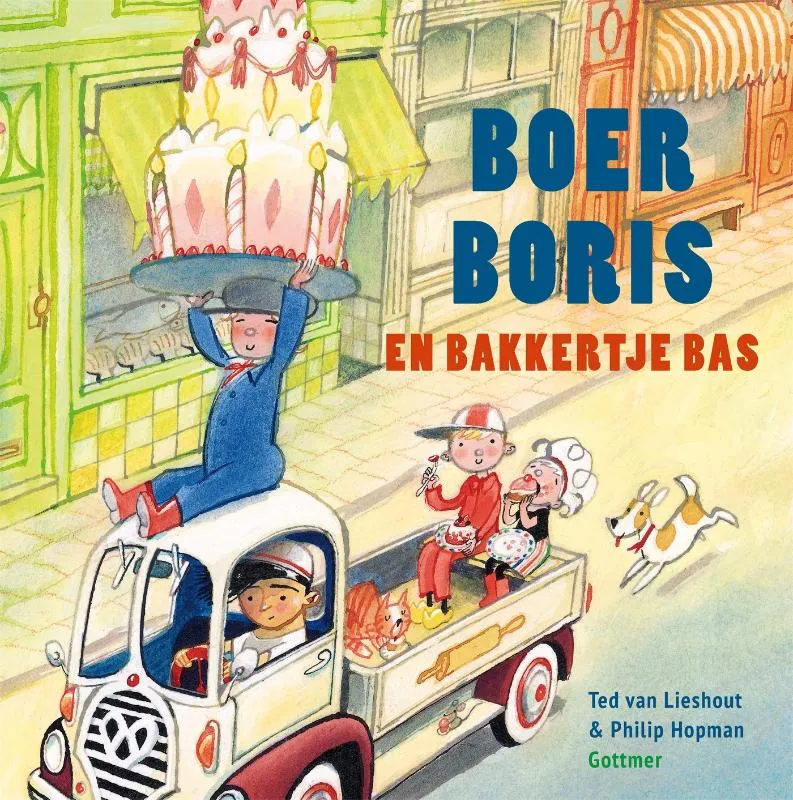 Boer Boris en bakkertje Bas | 9789025775322 Boer Boris en bakkertje Bas
