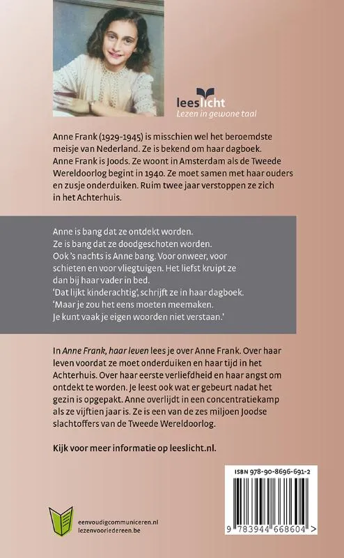 Anne Frank, haar leven | 9789086966912 Anne Frank, haar leven - Afbeelding 2