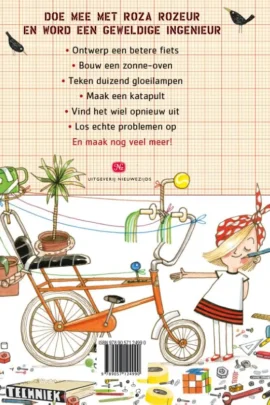 Alternative view of Roza Rozeurs grote werk- en knutselboek voor jonge ingenieurs