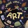 A Whole World of Art - A time-travelling trip through a whole world of art | 9780711265394 A Whole World of Art - A time-travelling trip through a whole world of art | 9780711265394
