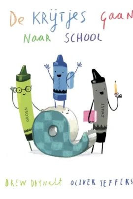 De krijtjes gaan naar school