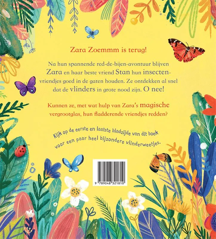 Zara Zoemmm en de dappere vlinder | 9789048321810 Zara Zoemmm en de dappere vlinder - Afbeelding 2