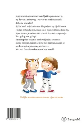 Sjakie en Jopie op voorleesavontuur | 9789025881214