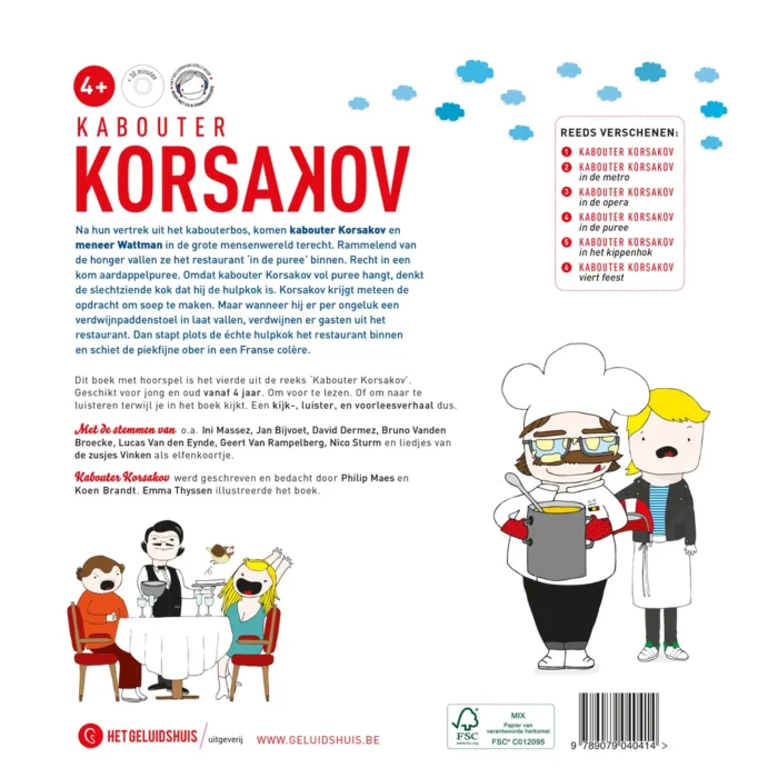 Kabouter Korsakov in de puree - Afbeelding 2