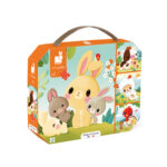 4 puzzels Boerderij - Janod | 9781474974301