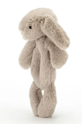 Alternative view of Jellycat Bashful Beige Bunny Ring Rattle.