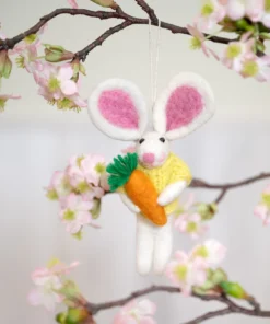 Hanger haasje met Wortel Geel