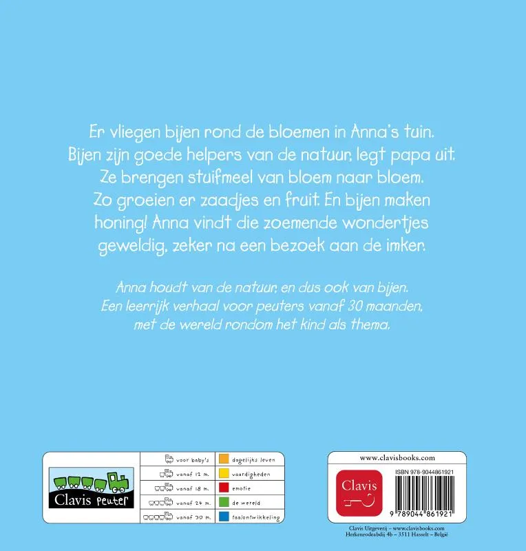 Anna en de bijen | 9789044861921 Anna en de bijen - Afbeelding 2