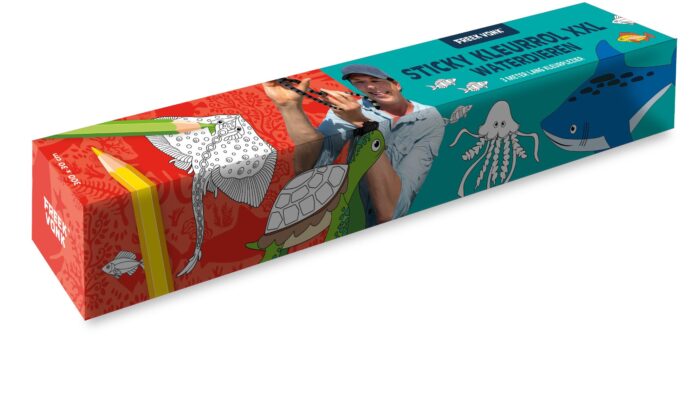 Freek vonk sticky kleurrol waterdieren