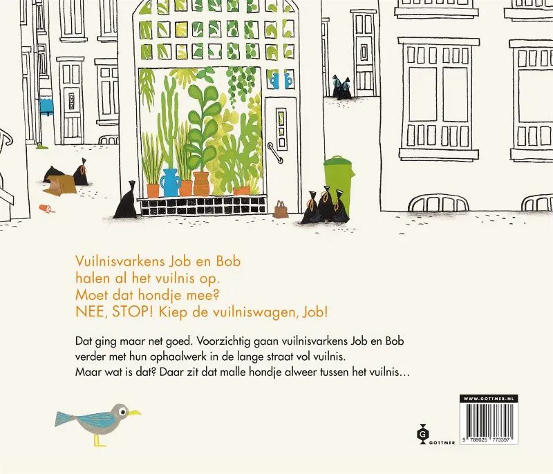 Vuilnisvarkens Job & Bob | 9789025773397 Vuilnisvarkens Job & Bob - Afbeelding 2