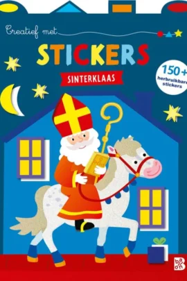 Creatief met stickers Sinterklaas