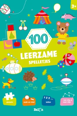 100 leerzame spelletjes 3+