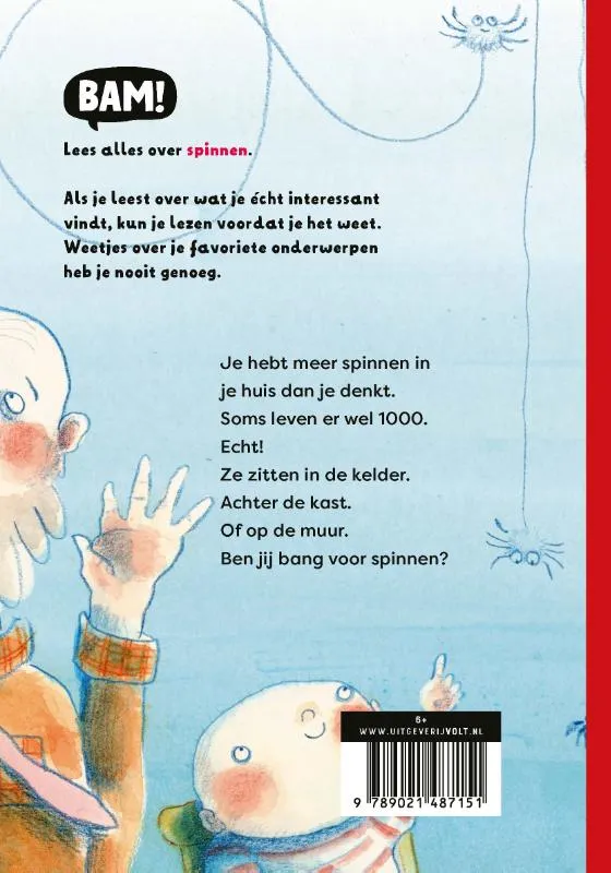 Spinnen zijn niet eng | 9789021487151 Spinnen zijn niet eng - Afbeelding 2