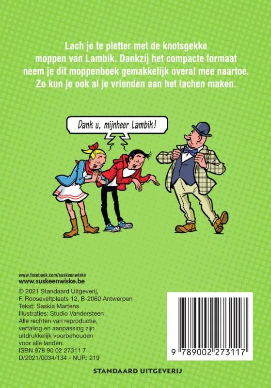 Knotsgekke moppen van Lambik | 9789002273117 Knotsgekke moppen van Lambik - Afbeelding 2