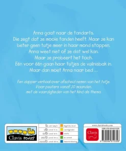 Alternative view of Anna gooit haar tutjes weg