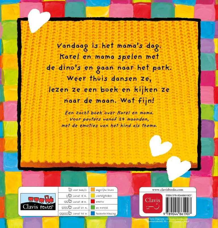 Karel viert mama | 9789044861907 Karel viert mama - Afbeelding 2