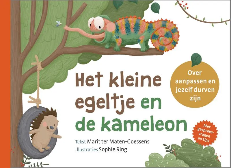 Het kleine egeltje en de kameleon | 9789033834394 Het kleine egeltje en de kameleon