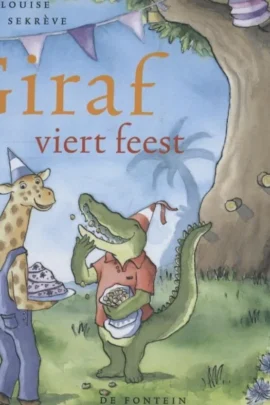 Giraf viert feest