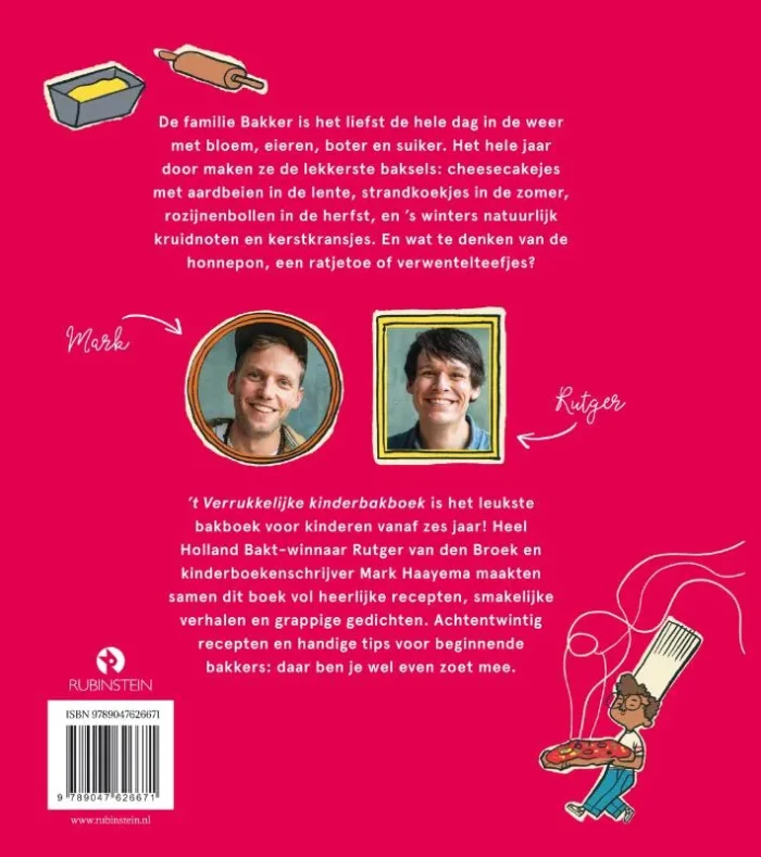 ’t Verrukkelijke kinderbakboek - Afbeelding 2