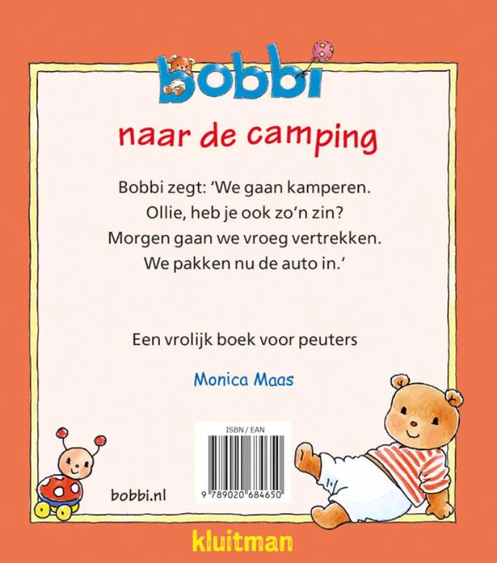 Bobbi naar de camping | 9789020684650 Bobbi naar de camping - Afbeelding 2
