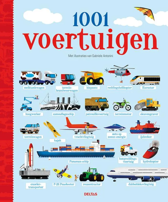 1001 voertuigen | 9789044755220 1001 voertuigen