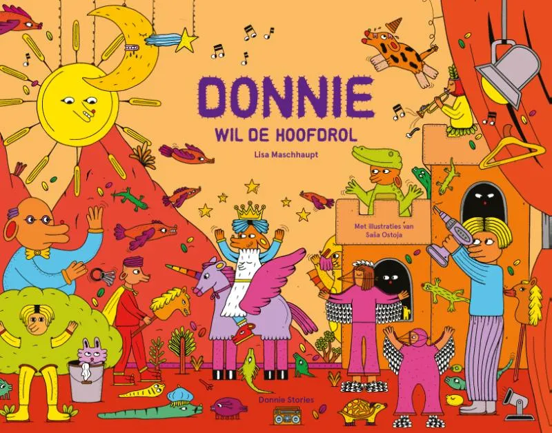 Donnie wil de hoofdrol | 9789083079820 Donnie wil de hoofdrol